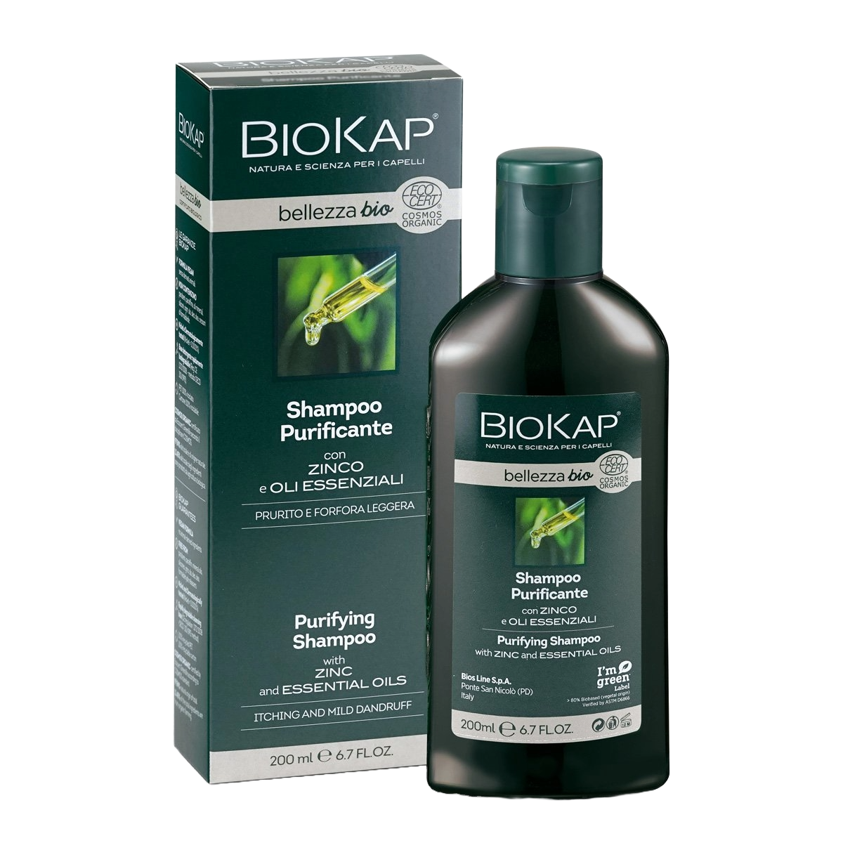 Bellezza Bio Purifying Shampoo 200ml