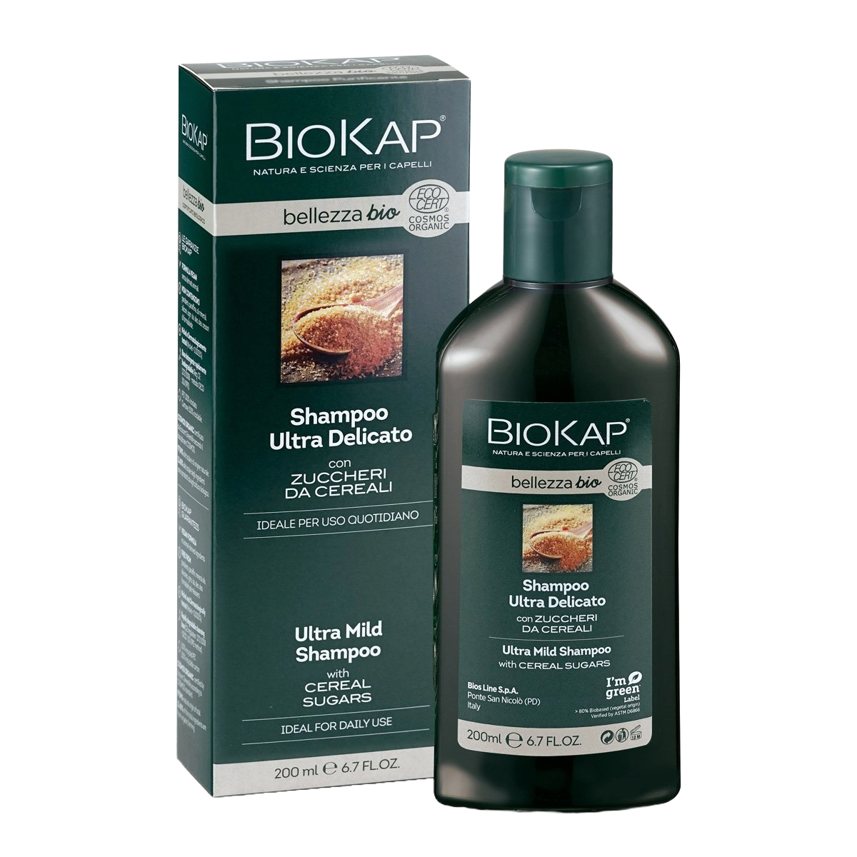 Bellezza Bio Ultra Mild Shampoo 200ml