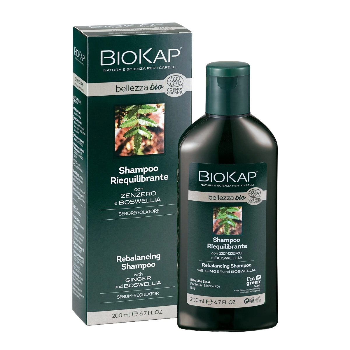 Bellezza Bio Rebalancing Shampoo 200ml