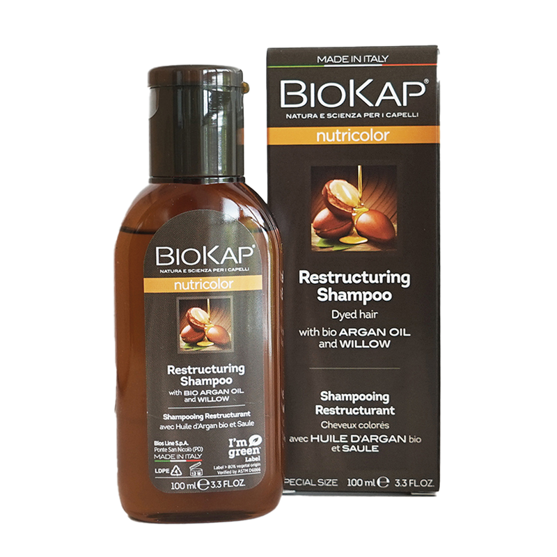 BioKap Nutricolor Restructuring Shampoo 100ml (travel size)